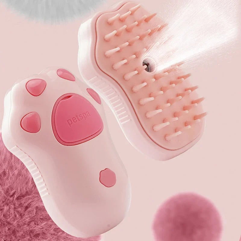 3-in-1 Pet Brush – Comb, massage, and remove loose hair.