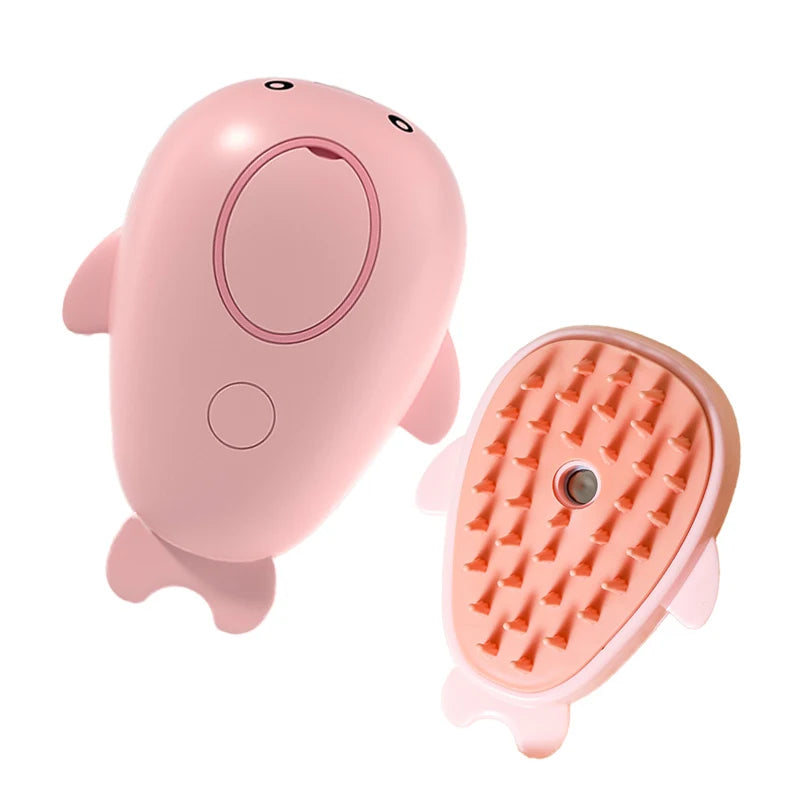 3-in-1 Pet Brush – Comb, massage, and remove loose hair.