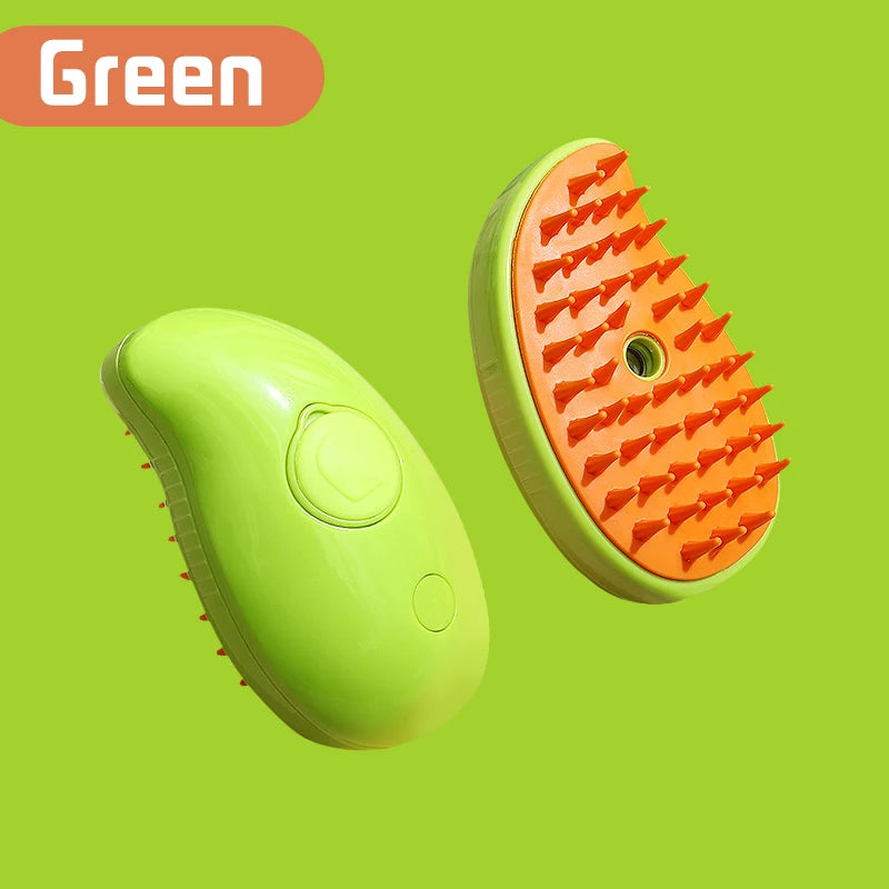 3-in-1 Pet Brush – Comb, massage, and remove loose hair.